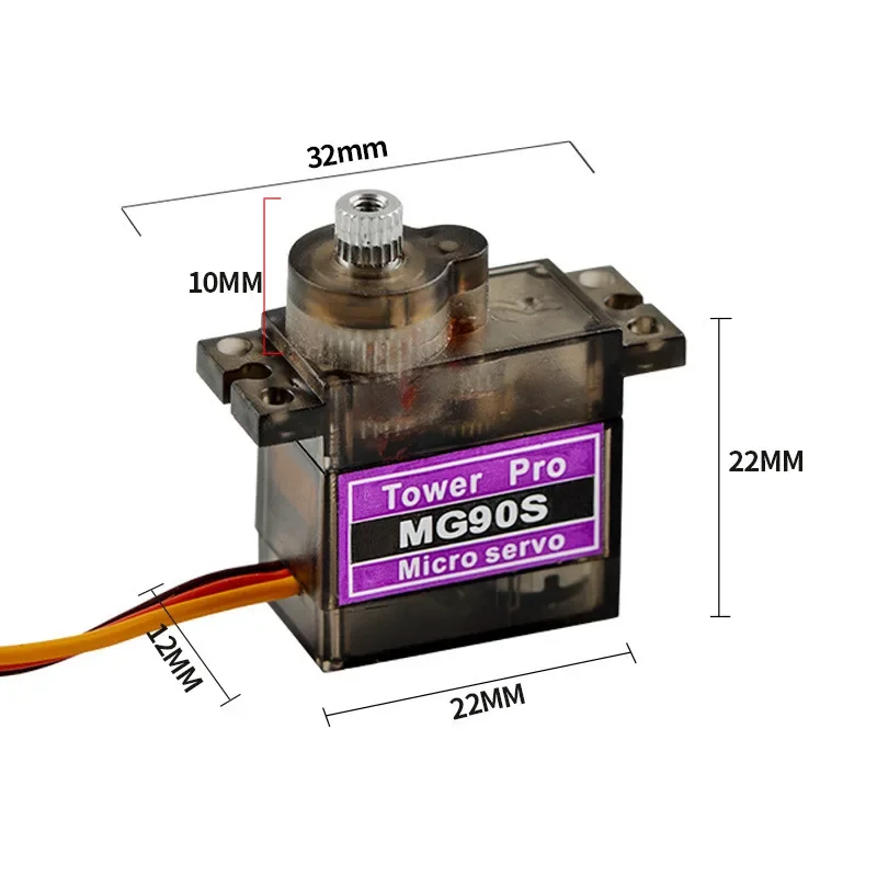 SG90/MG90S 9G Micro Digital Se - مراجعة Model Airplane Plastic وسعره