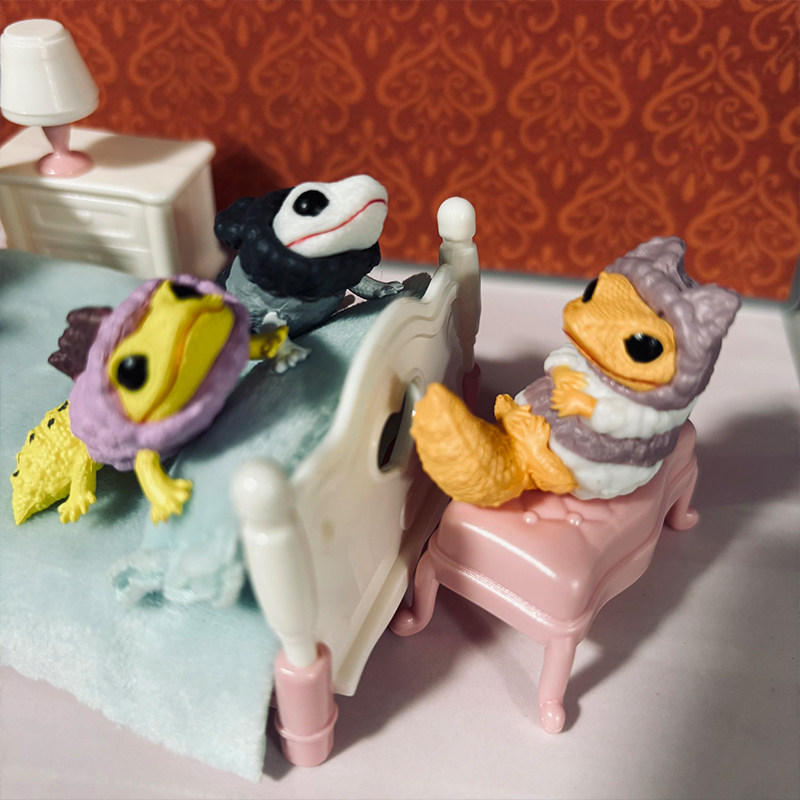 Japanese Genuine YELL Gecko Li - مراجعة Capsule Toy Gashapon وسعره