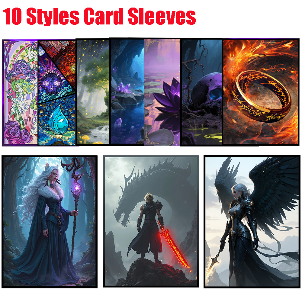 60pcs 66x91mm Multiple Styles  - مراجعة Card Penny Sleeve وسعره