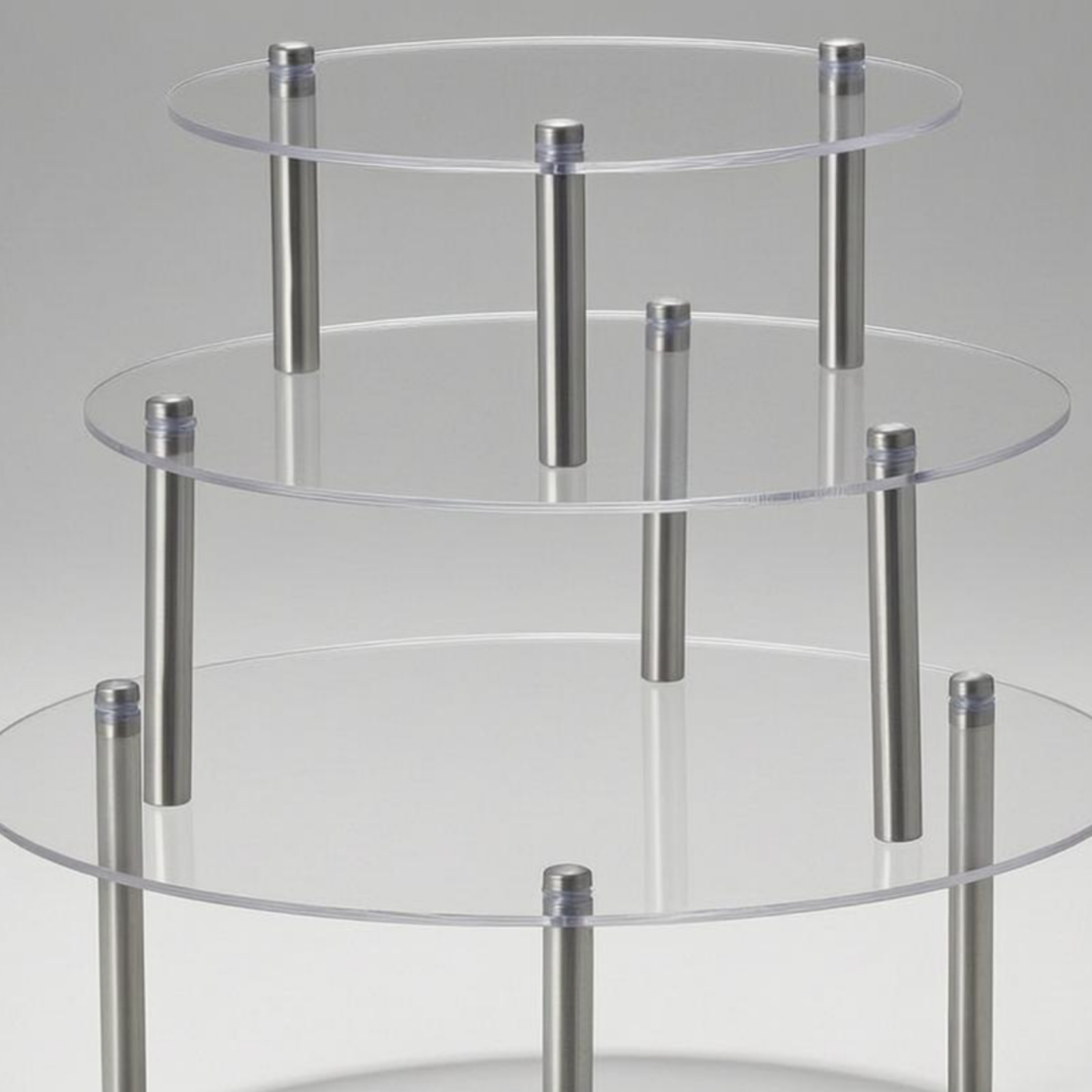 Acrylic Cake Stand Cylindrical - مراجعة Display Risers Set وسعره