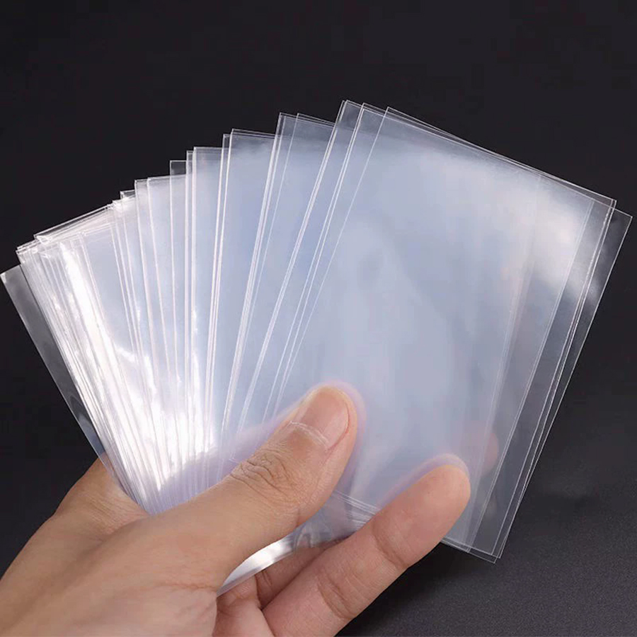 100pcs 8.8/9cm Clear Card Slee - مراجعة Card Penny Sleeve وسعره