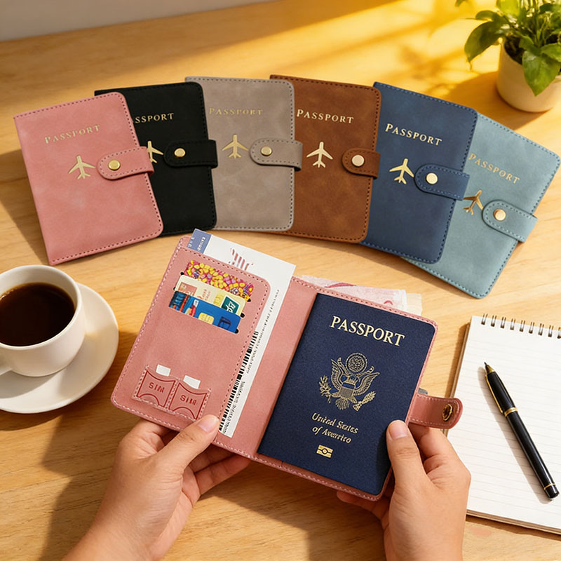 Leather Passport Holder Covers - مراجعة Card Top Loader وسعره