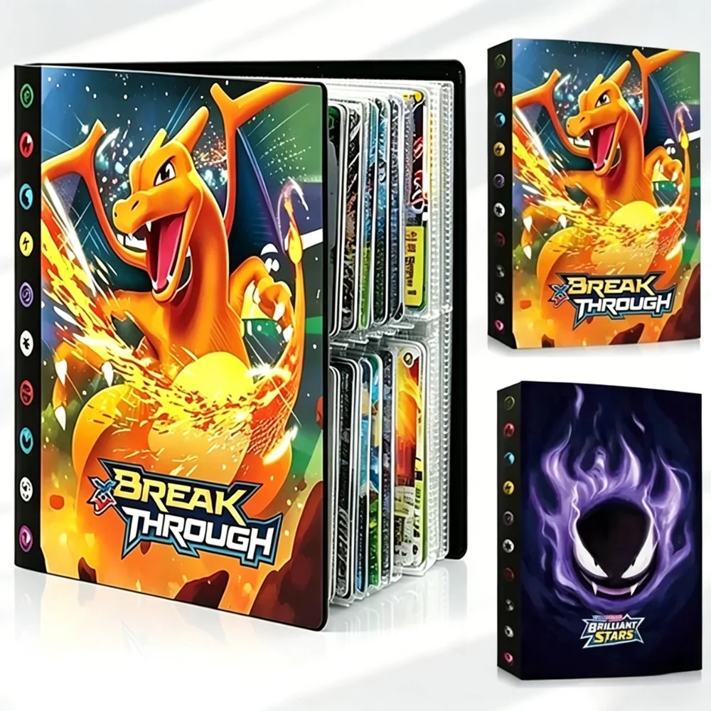 HOT Pokemon Charizard Cards Al - مراجعة Pokemon Binder Card وسعره
