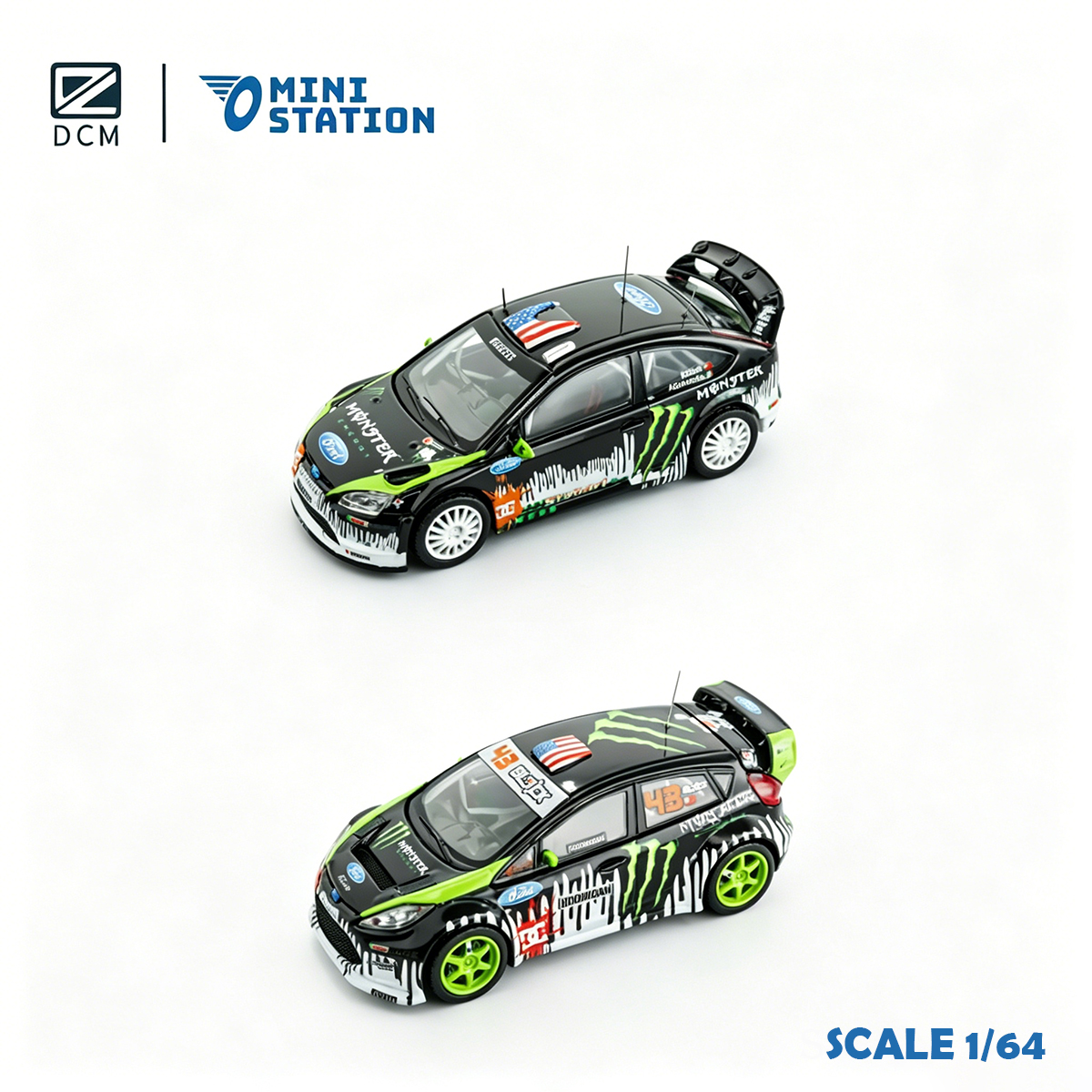 DCM × Mini Station 1:64 Ken Bl - مراجعة Die Cast Car 1 64 وسعره