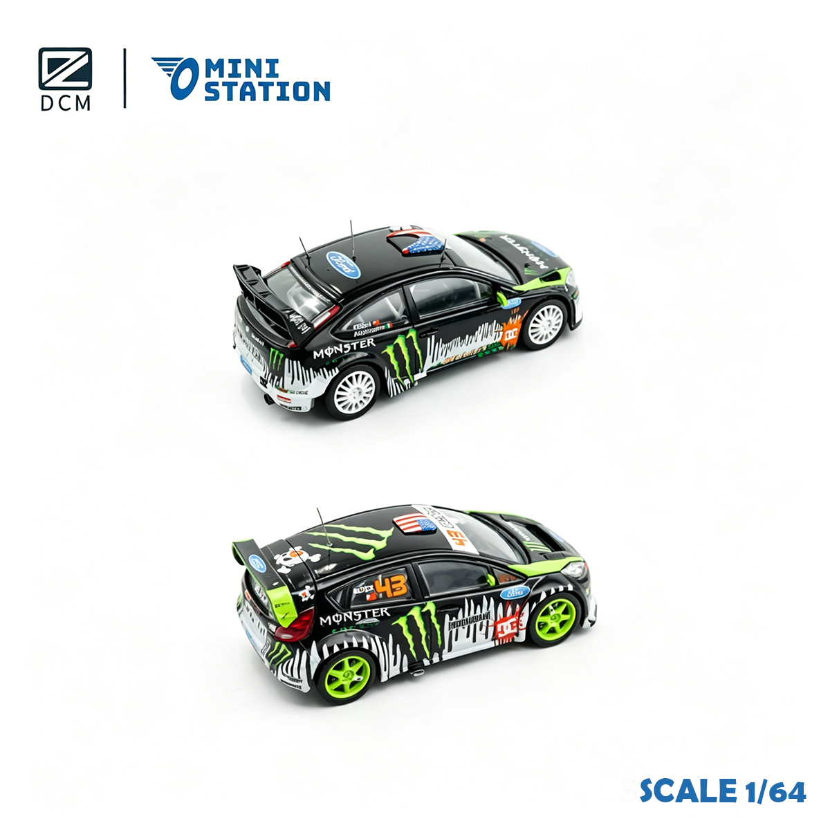 DCM × Mini Station 1:64 Ken Bl - مراجعة Die Cast Car 1 64 وسعره