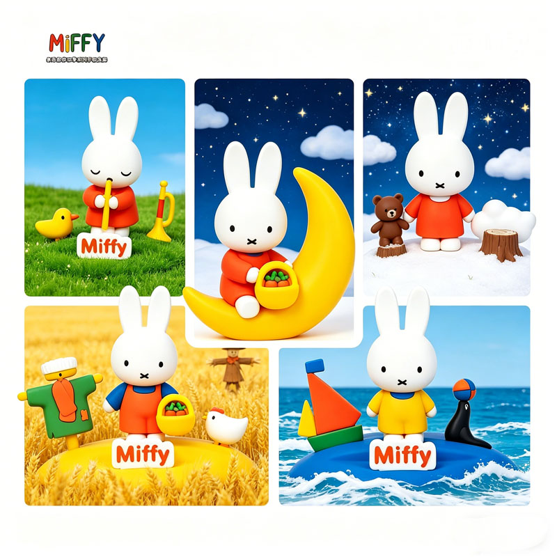 Miffy Seasons Companion A Vari - مراجعة Action Figure Stand وسعره