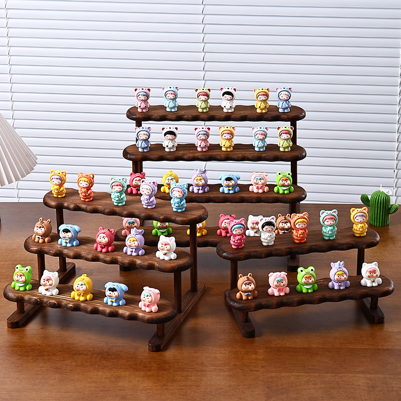 2/3/4/5 Layer Wooden Display R - مراجعة Display Risers Set وسعره