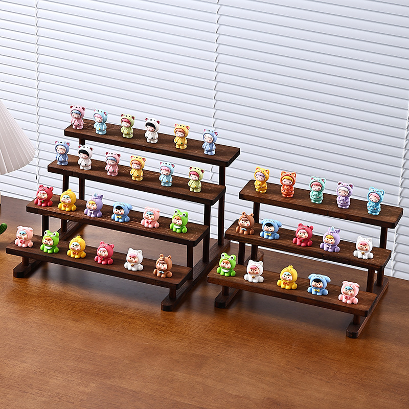 2/3/4/5 Layer Wooden Display R - مراجعة Display Risers Set وسعره