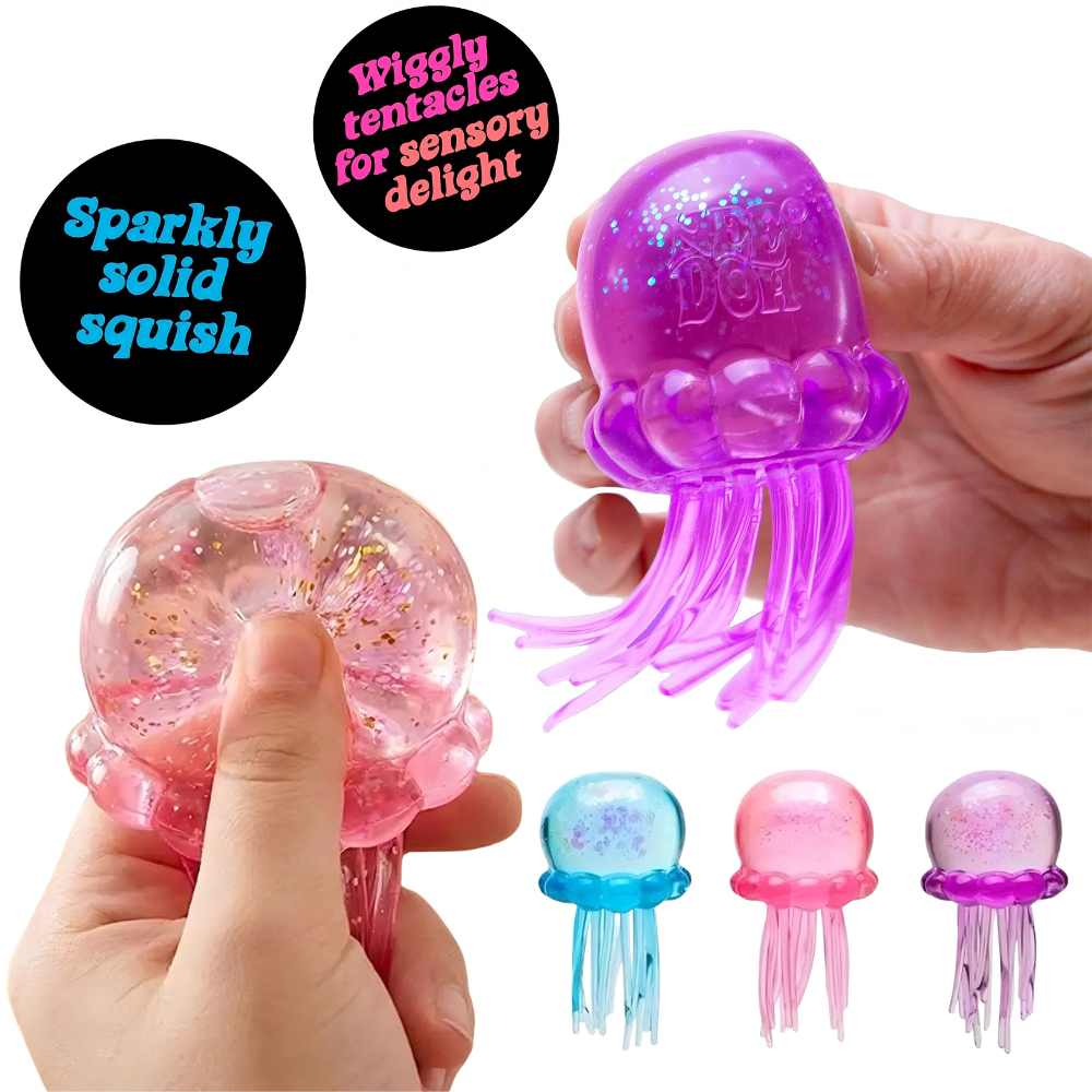 Schylling Nee Doh Jellyfish &  - مراجعة Fidget Cube Original وسعره