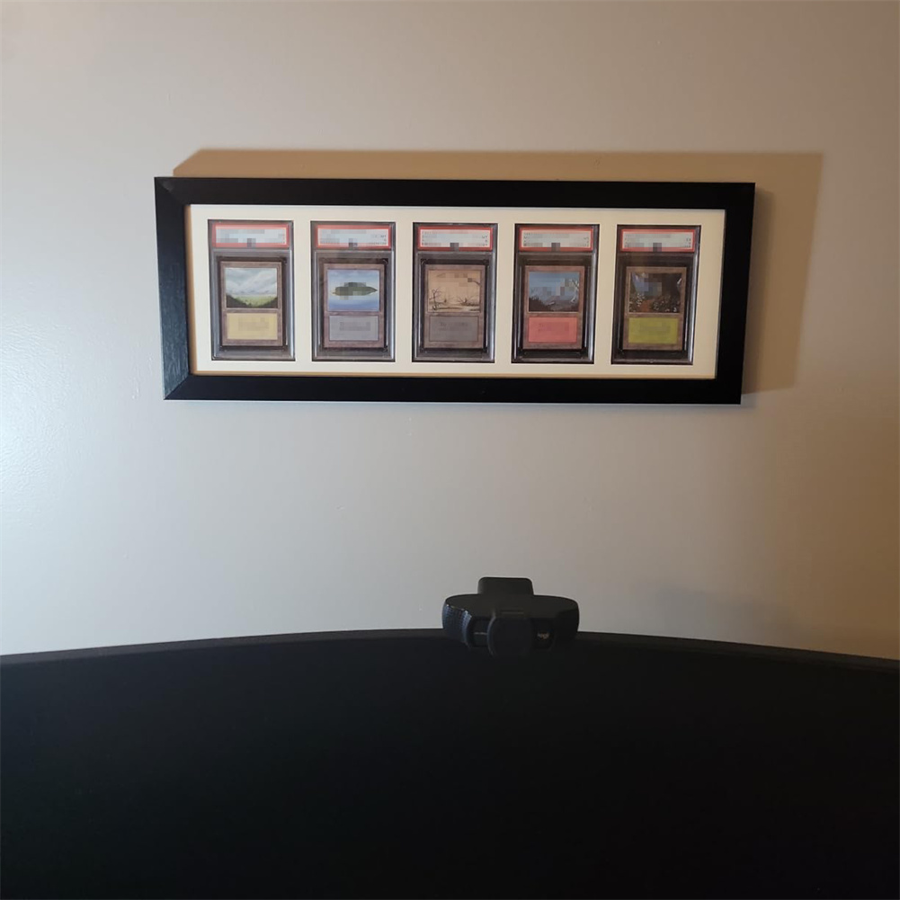3-9 Grids Wooden Graded Sports - مراجعة Graded Card Display وسعره