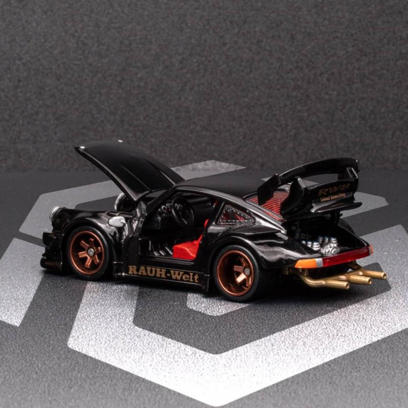 New FG 1:64 Porsche 911 RWB 93 - مراجعة Die Cast Car 1 64 وسعره