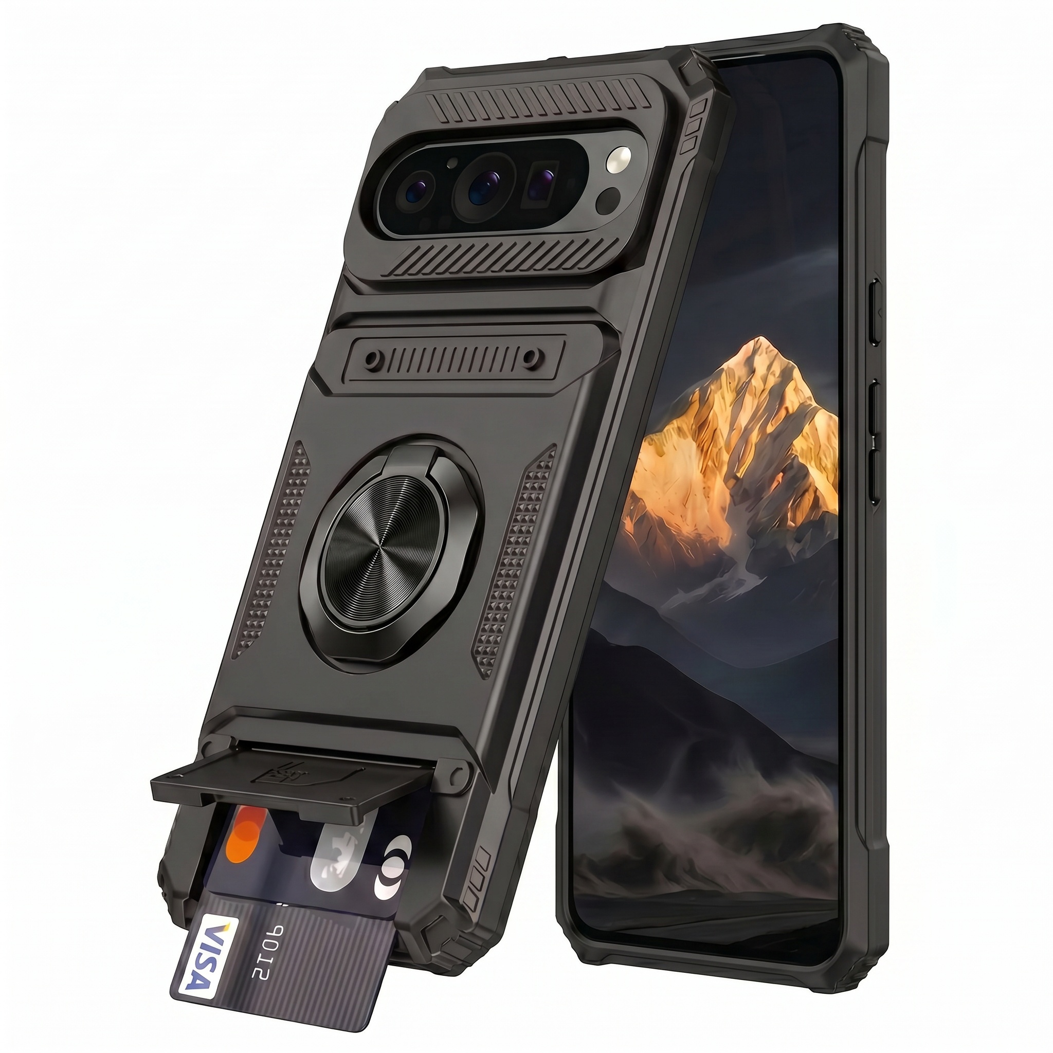 Luxury Rotating Ring Stand Arm - مراجعة Graded Card Display وسعره