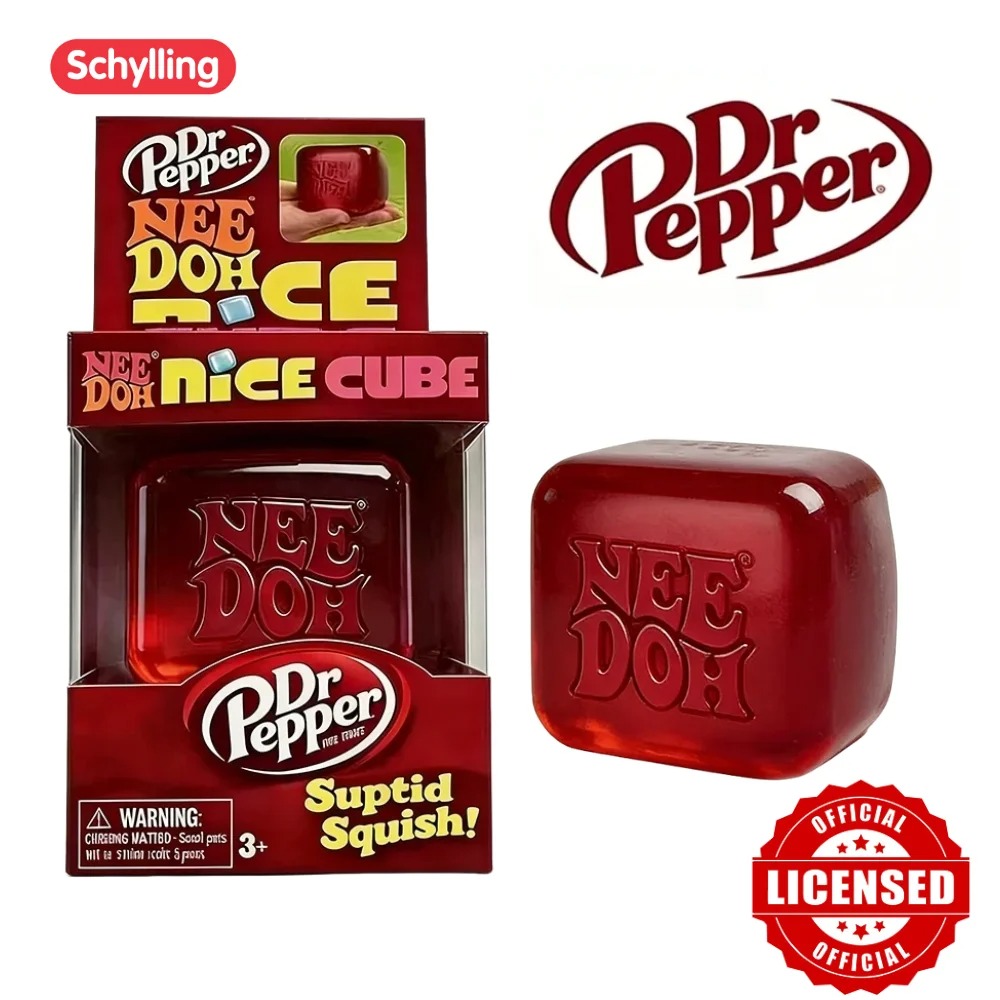 Dr Pepper x NeeDoh Nice Cube S - مراجعة Fidget Cube Original وسعره