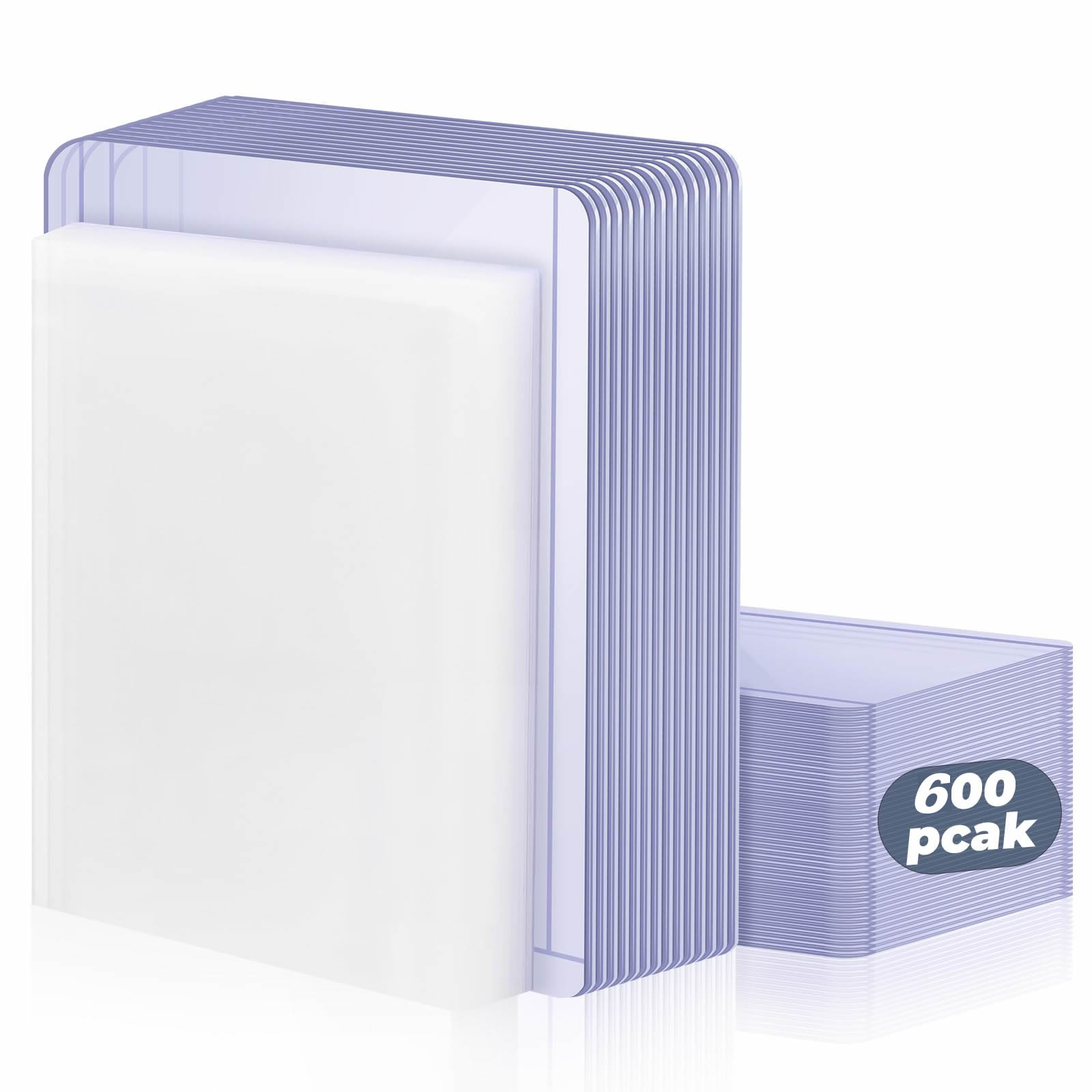 100-600pcs Card Sleeves Hard S - مراجعة Card Penny Sleeve وسعره