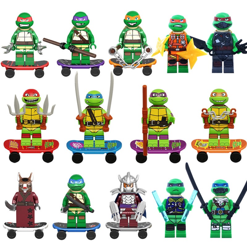 KDL831 cartoon series Teenage  - مراجعة Building Block Mini وسعره