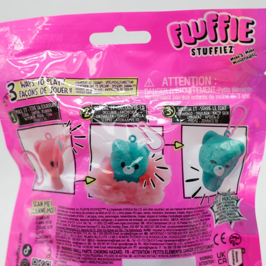MGA FLUFFIE STUFFIEZS Squishy  - مراجعة Mystery Box Blind Bag وسعره
