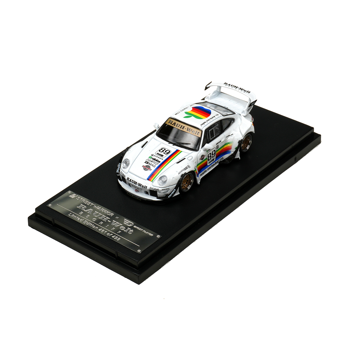 SW In Stock 1:64 RWB 993 Black - مراجعة Die Cast Car 1 64 وسعره