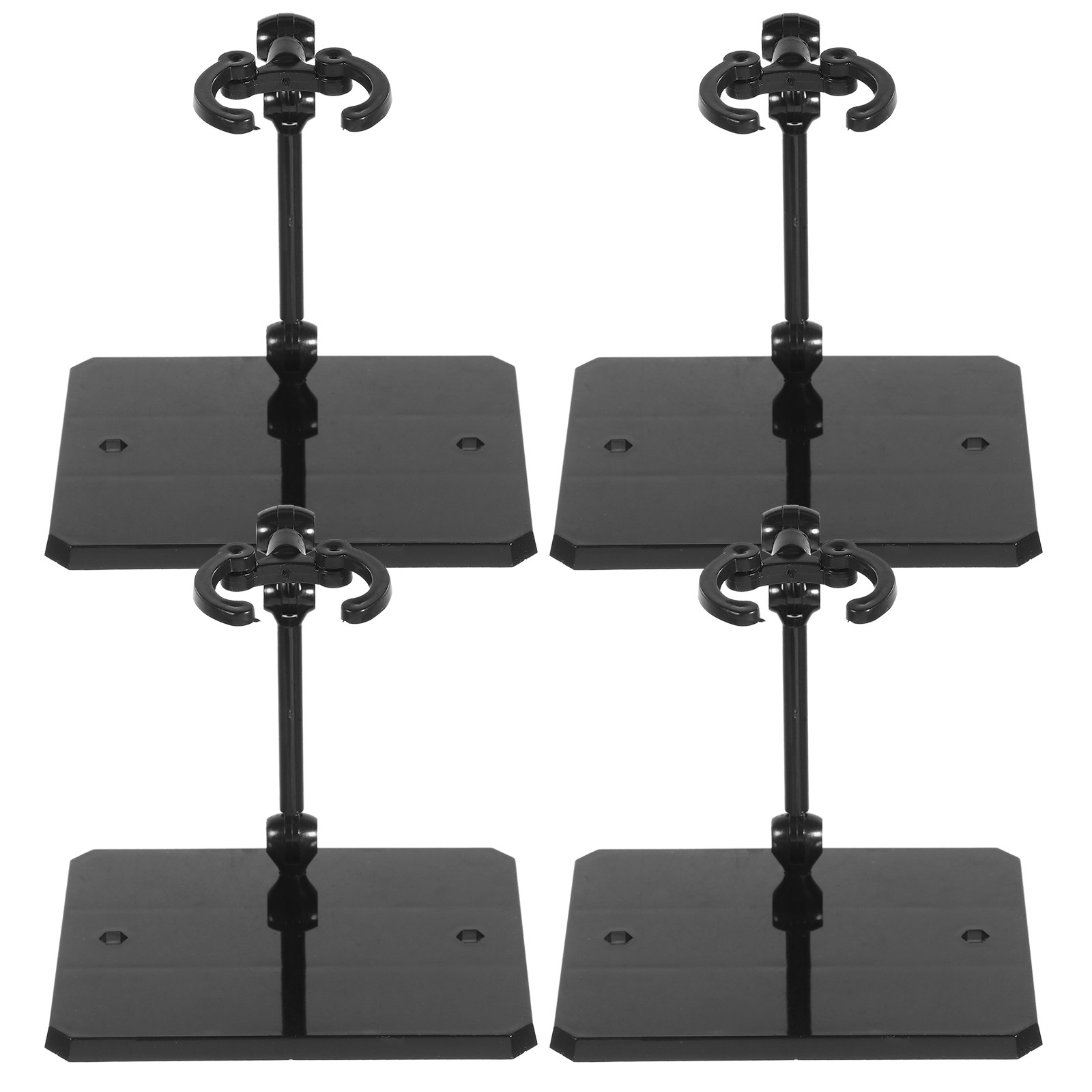 4Pcs Desktop Figure Stand Plas - مراجعة Action Figure Stand وسعره